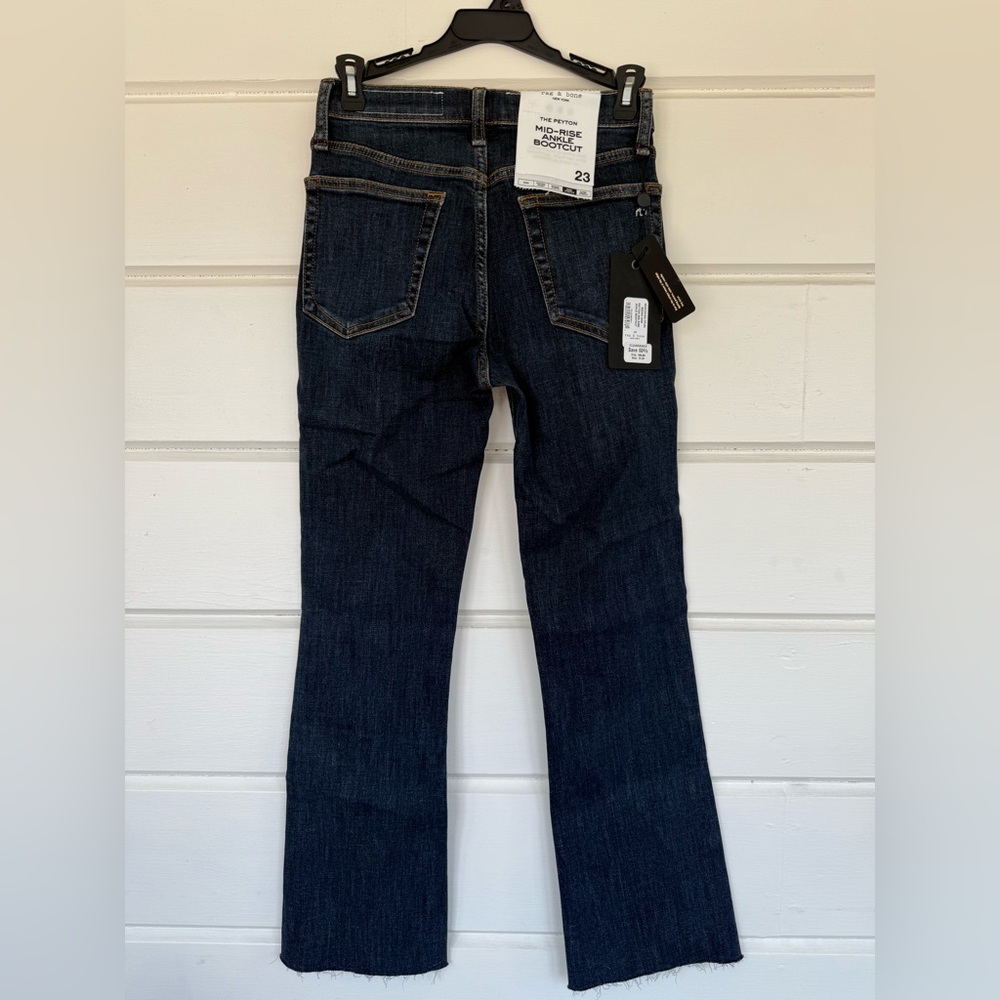 Rag & Bone Flexi Peyton Ankle Bootcut Jean NWT Size 23 - Picture 3 of 6